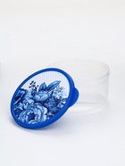 Ланч - бокс круглый «Гжель», 500 мл - Фото 3