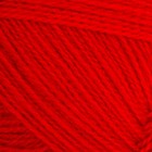 Пряжа "Ангорская тёплая" 40% шерсть, 60% акрил 480м/100гр (88 красный мак) - Фото 3
