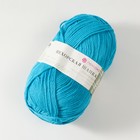 Пряжа "Пехорская шапка" 85% меринос.шерсть, 15% акрил 200м/100гр (583 бирюза) - фото 24407109
