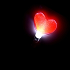 Световая палочка "Сердце с крупинками", цвета МИКС - Фото 2