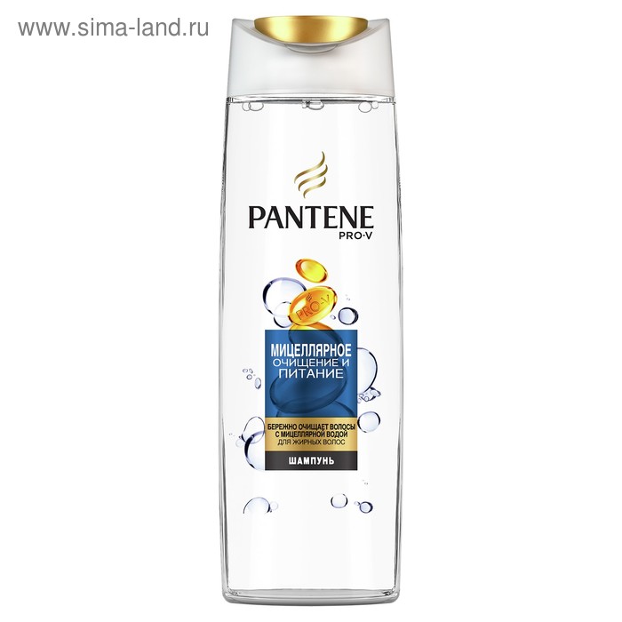 Шампунь для волос Pantene «Мицеллярное очищение и питание», 250 мл - Фото 1