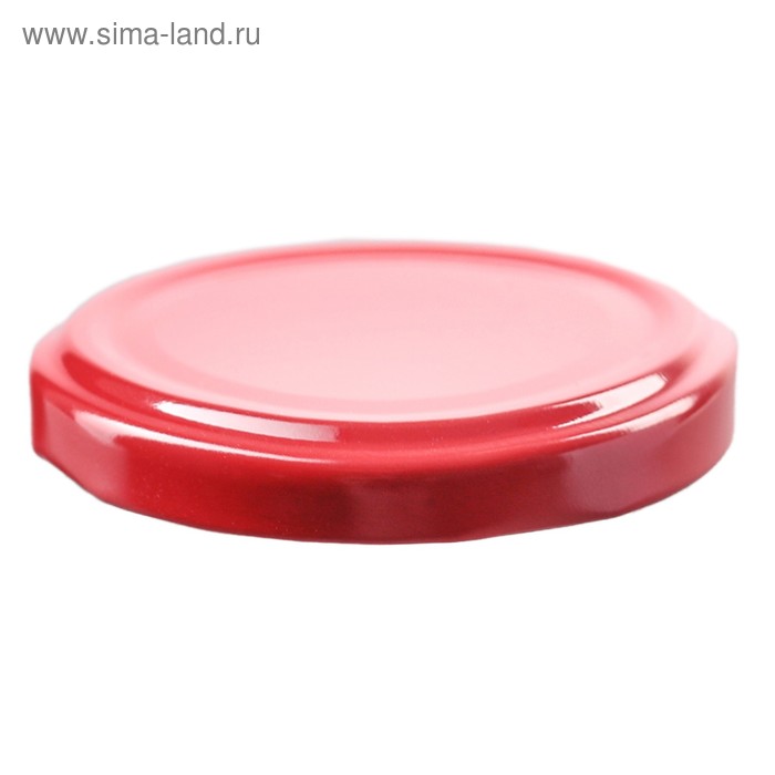 Крышка для консервирования «Красная», ТО-66 мм, винтовая, цвет красный - Фото 1