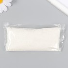 Песок цветной в пакете "Белый" 100±10 гр - фото 9555546