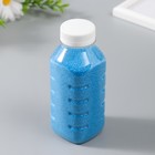 Песок цветной в бутылках "Синий" 500 гр МИКС - фото 8425926