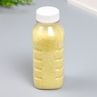 Песок цветной в бутылках "Лимон" 500 гр - фото 8425950