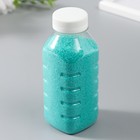 Песок цветной в бутылках "Бирюзовый" 500 гр - фото 3471276