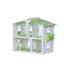 Домик для кукол «Загородный дом София» с мебелью, бело-салатовый - Фото 3