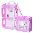 Домик для кукол «Дом Анна» с мебелью, бело-розовый - Фото 3
