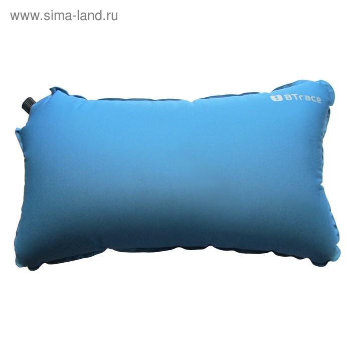 Подушка самонадувающаяся Elastic, 50 x 30 x 8,5 см, синий - Фото 1
