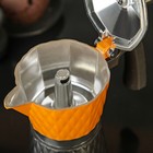 Кофеварка гейзерная "Дольче", на 2 чашки, цвет оранжевый - Фото 5