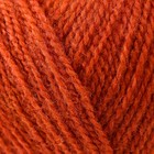 Пряжа "Ангорская тёплая" 40% шерсть, 60% акрил 480м/100гр (189 яр. оранжевый) - Фото 3