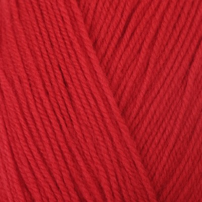 Пряжа для вязания спицами, крючком «Пехорский текстиль. Детская новинка», 100% акрил, 200 м/50 г, (06 красный)
