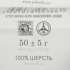 Шерсть для валяния 100% полутонкая шерсть 50гр (335 изумруд) - Фото 3