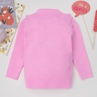 Свитер для девочки «Ажурный воротничок», рост 104–110 см, цвет розовый - Фото 9