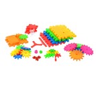 Конструктор «Забавные шестерёнки», световые и звуковые эффекты, работает от батареек, 99 деталей - Фото 2