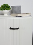 Ручка-скоба мебельная WAVE PC173BL, м/о 96 мм, цвет чёрный - Фото 12