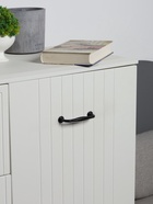 Ручка-скоба мебельная WAVE PC173BL, м/о 96 мм, цвет чёрный - Фото 13