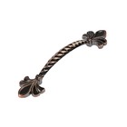 Ручка-скоба мебельная ТУНДРА PC175AC, м/о 96 мм, цвет медь - Фото 2