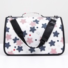 Сумка-переноска каркасная «Звёзды», размер S, 37.5×17×22 см - Фото 6