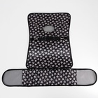 Сумка-переноска каркасная «Лапки Happy», размер L, 53×21×29 см, чёрная - Фото 10