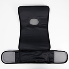 Сумка-переноска каркасная «Лапки Happy», размер L, 53×21×29 см, чёрная - Фото 9