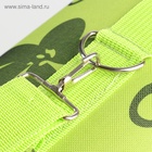 Сумка - переноска «Цветы», размер L, 53×21×29 см, каркасная, зелёная - Фото 9