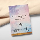 Булавка «Пчела» со стразами, 5.5 см, чёрно-белая в серебре - Фото 4