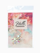 Брошь «Бабочки», парочка, радужная в золоте  (артикул 3723977)  большой выбор товаров оптом и в розницу по низким ценам с доставкой