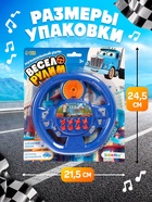 Музыкальный руль ZABIAKA «Весело рулим», работает от батареек, микс - Фото 3