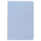 Записная книжка интегральная обложка А6, 96 листов "Шиммер жемчужный", искусственная кожа, голубой блок - Фото 1