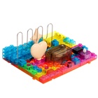 Конструктор блочный-электронный «Электронный лабиринт», 72 схемы, 34 детали - Фото 2