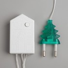 УЦЕНКА Гирлянда «Нить» 5 м, IP20, прозрачная нить, 50 LED, свечение мульти, 8 режимов, 220 В - Фото 3