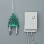 УЦЕНКА Гирлянда «Нить» 5 м, IP20, прозрачная нить, 50 LED, свечение мульти, 8 режимов, 220 В - Фото 4