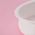 Форма для муссовых десертов и выпечки Доляна «Камешки», силикон, 19,5×5,5 см, цвет белый - фото 4258897