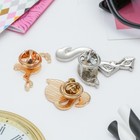 Набор значков «Фламинго» цвет розовый - Фото 2