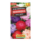 Семена цветов Астра «Пионовидная», смесь окрасок, 0.2 г, однолетник, «Аэлита» - Фото 5