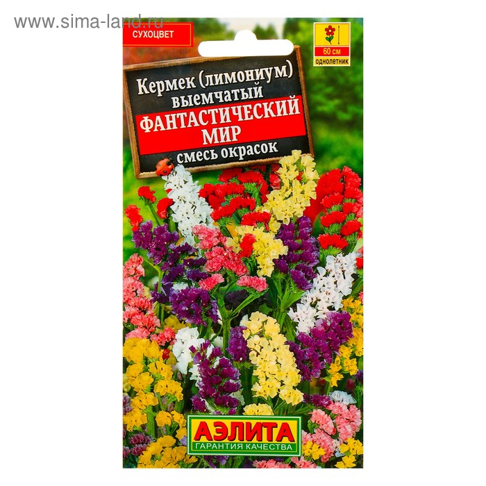 Семена цветов Кермек лимониум "Фантастический мир", смесь окрасок, О, 0,1 г - Фото 1