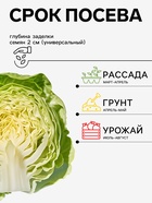 Семена Капуста цветная «Коза-дереза», 0.3 г, «Аэлита» - Фото 2