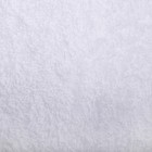 Простыня махровая, однотонная, цвет белый, 150х220 см - Фото 2