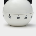 Таймер механический Доляна «Котёнок», кухонный, белый - Фото 4