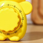 Таймер механический «Мишка», настенный, цвет МИКС - Фото 2