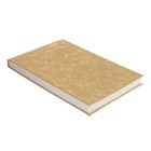 Блокнот А5, 100 листов на клею, "Паутинка золотая", обложка из элитных материалов - Фото 3
