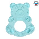 Прорезыватель силиконовый «Мишутка», цвет МИКС, КНОПА - Фото 1