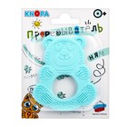 Прорезыватель силиконовый «Мишутка», цвет МИКС, КНОПА - Фото 3