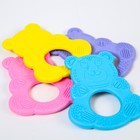 Прорезыватель силиконовый «Мишутка», цвет МИКС, КНОПА - Фото 12