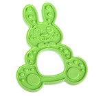 Прорезыватель силиконовый «Зайка», цвет МИКС, КНОПА - Фото 8