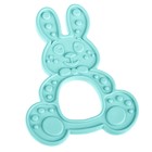 Прорезыватель силиконовый «Зайка», цвет МИКС, КНОПА - Фото 7