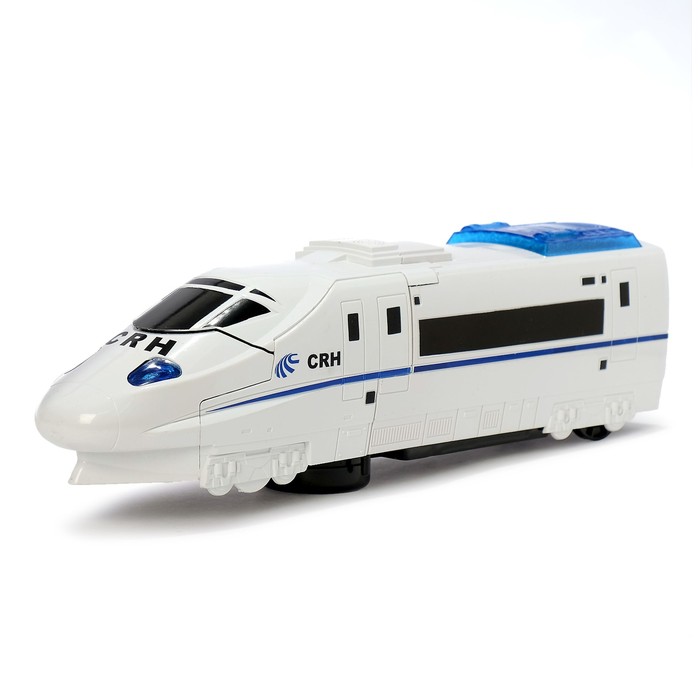 Робот «Поезд», трансформируется, световые и звуковые эффекты, работает от батареек 44444