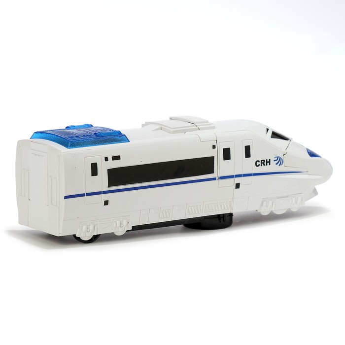 Робот «Поезд», трансформируется, световые и звуковые эффекты, работает от батареек 44444