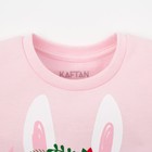Комплект для девочки: джемпер и брюки KAFTAN "Зайчик", роз., серый, р-р 32, рост 110-116 см - Фото 2